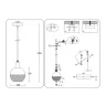 Светильник подвесной AMBRELLA light TR8504