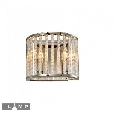 Настенный светильник iLamp QEENS W9501-2 NICKEL