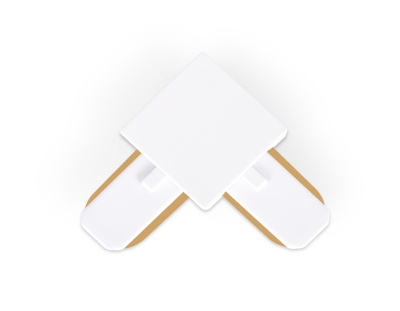 Коннектор угловой однофазный для соединения трековых шинопроводов Ambrella light GL7070