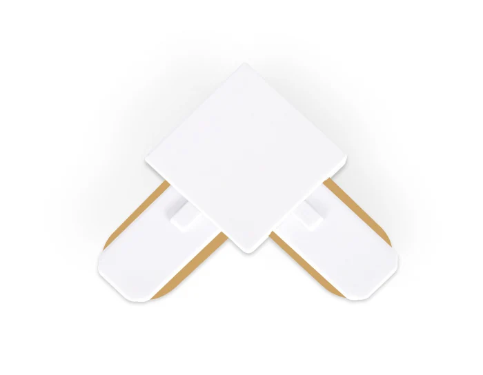 Коннектор угловой однофазный для соединения трековых шинопроводов Ambrella light GL7070