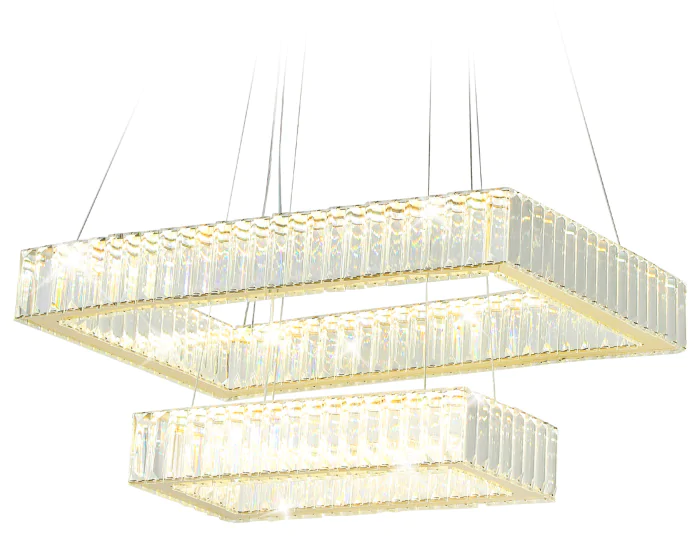 Подвесная светодиодная люстра с хрусталем Ambrella light TR5007