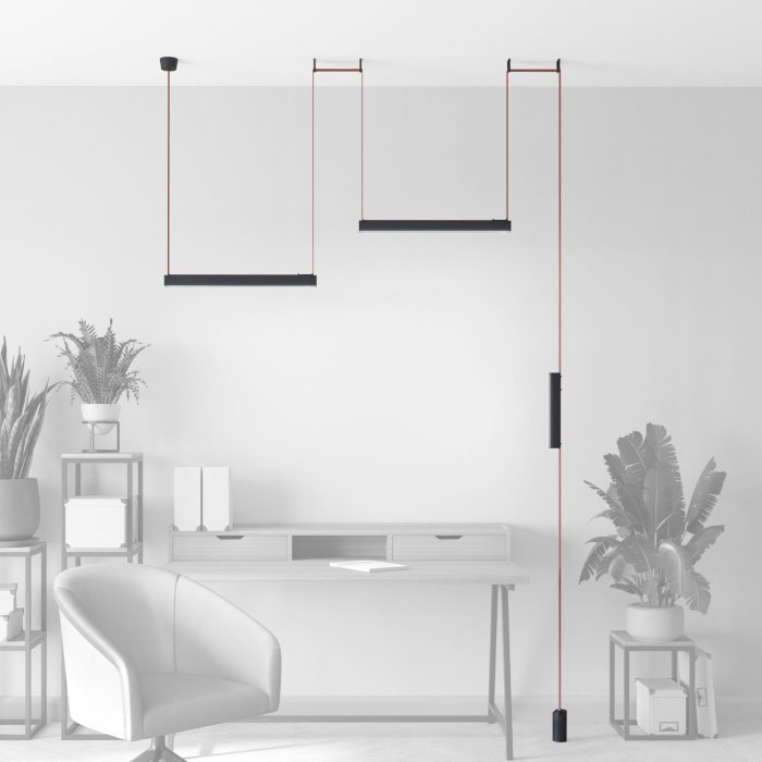 Трек-система Denkirs Belty SET DK55SET18-01-BR