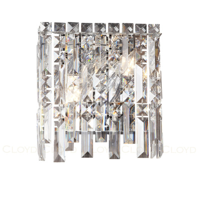 Бра Cloyd ALCATRAZ-B W2 / выс. 26 см - хром (арт.20275)