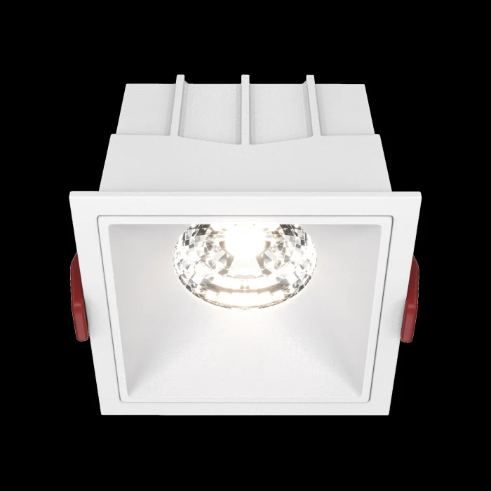 Встраиваемый светильник Maytoni Technical Alfa LED DL043-01-15W4K-D-SQ-W