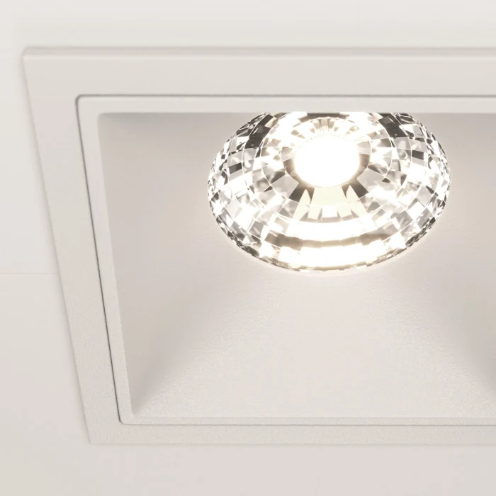 Встраиваемый светильник Maytoni Technical Alfa LED DL043-01-15W4K-D-SQ-W