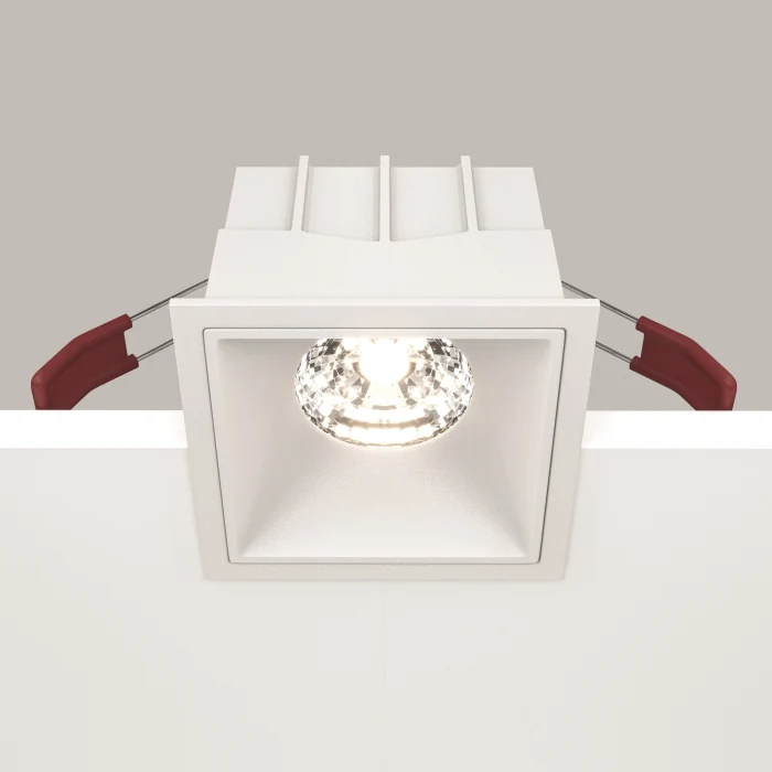 Встраиваемый светильник Maytoni Technical Alfa LED DL043-01-15W4K-D-SQ-W