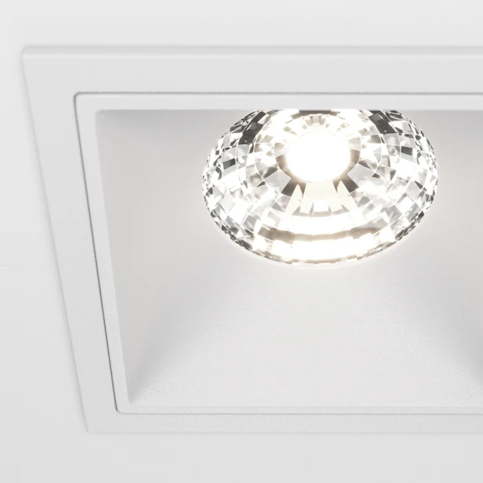 Встраиваемый светильник Maytoni Technical Alfa LED DL043-01-15W4K-D-SQ-W