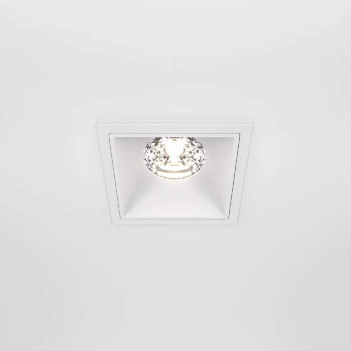 Встраиваемый светильник Maytoni Technical Alfa LED DL043-01-15W4K-D-SQ-W