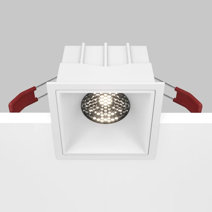 Встраиваемый светильник Maytoni Technical Alfa LED DL043-01-15W4K-D-SQ-W