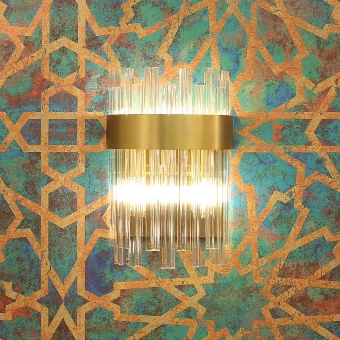 Бра Cloyd NACK-A W3 / выс. 35 см - R - латунь (арт.20187)