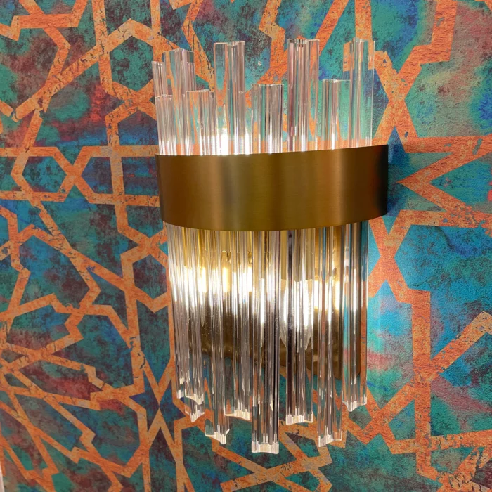 Бра Cloyd NACK-A W3 / выс. 35 см - R - латунь (арт.20187)