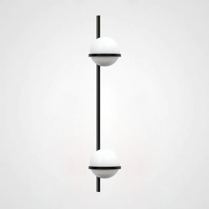 Бра PALMA Wall lamp 2 шара вертикальная ImperiumLoft