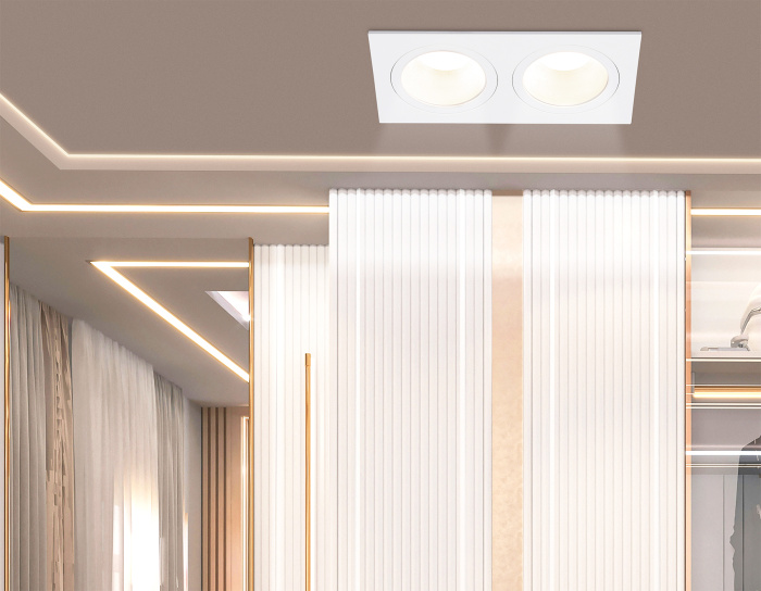 Встраиваемый точечный светильник GU5.3 TECHNO SPOT AMBRELLA LIGHT TN102830