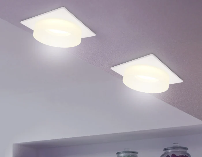 Встраиваемый точечный светильник с акрилом Ambrella light TN1314