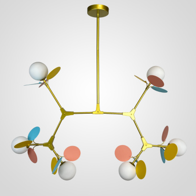 Люстра на штанге MATISSE M L95 Multicolored ImperiumLoft