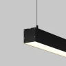 Линейный подвесной светильник Maytoni Technical 3000K 50x50 (Черный, 1 м) LL312027