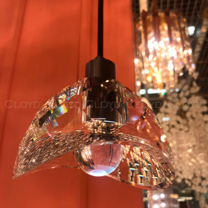 Подвесной светильник Cloyd VIKRAM P1 / Ø13 см - черный (арт.11114)