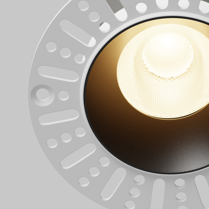 Встраиваемый светильник Maytoni Dip DL121-15W-3K-TRS-B