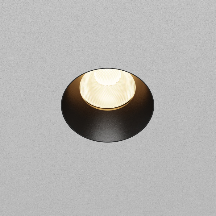 Встраиваемый светильник Maytoni Dip DL121-15W-3K-TRS-B