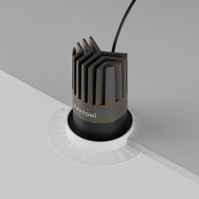 Встраиваемый светильник Maytoni Dip DL121-15W-3K-TRS-B
