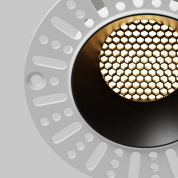 Встраиваемый светильник Maytoni Dip DL121-15W-3K-TRS-B