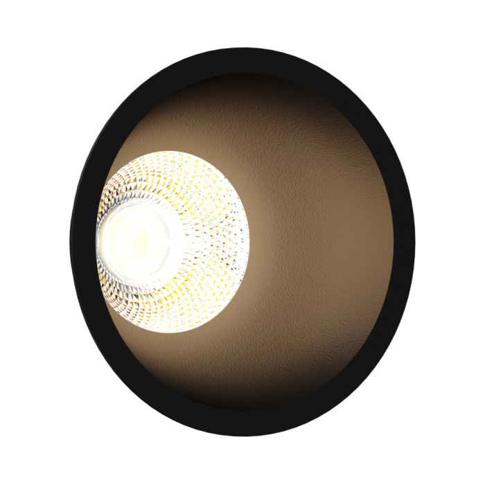 Светильник встраиваемый Italline IT06-6025 black 3000K