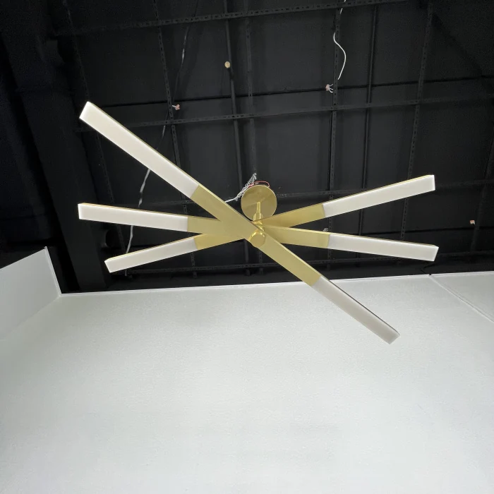 Потолочная люстра ORTON на 3 D96 Gold ImperiumLoft