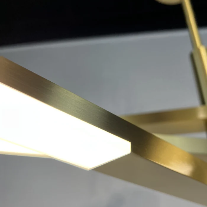 Потолочная люстра ORTON на 3 D96 Gold ImperiumLoft