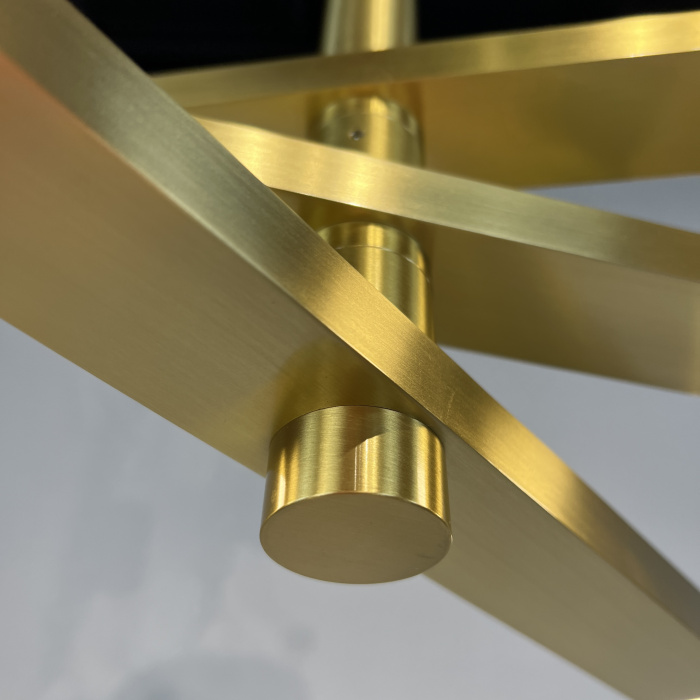 Потолочная люстра ORTON на 3 D96 Gold ImperiumLoft