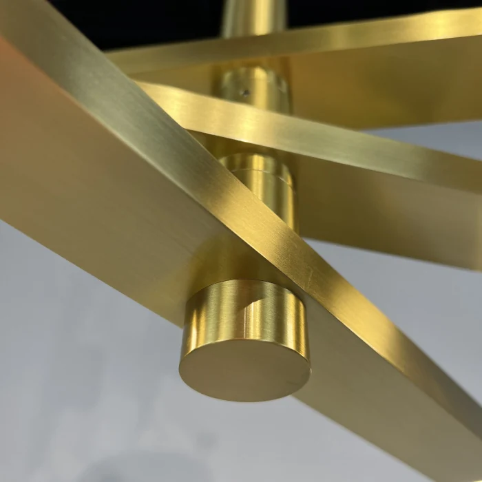 Потолочная люстра ORTON на 3 D96 Gold ImperiumLoft