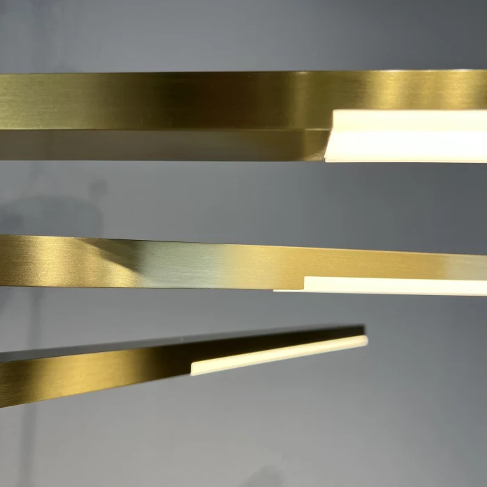 Потолочная люстра ORTON на 3 D96 Gold ImperiumLoft