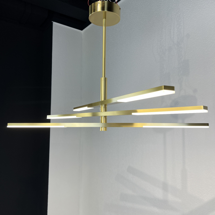 Потолочная люстра ORTON на 3 D96 Gold ImperiumLoft