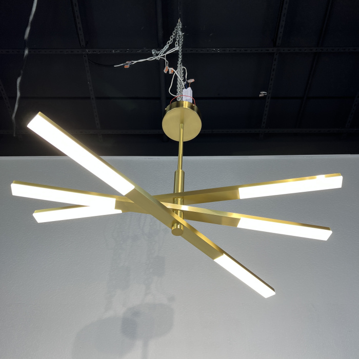 Потолочная люстра ORTON на 3 D96 Gold ImperiumLoft