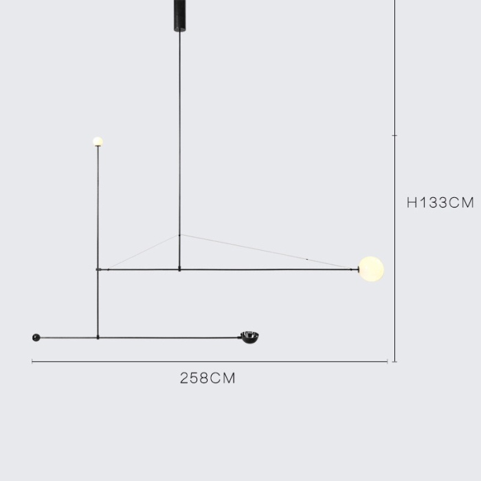 Подвесной светильник LINES K ImperiumLoft