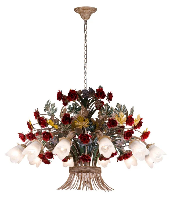 Люстра подвесная Lucia Tucci Fiori di rose 1760.12