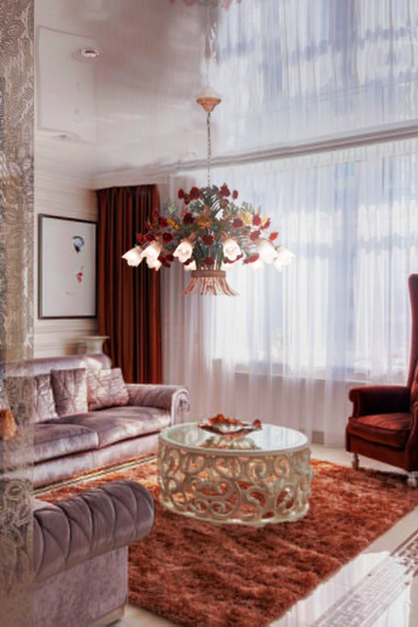 Люстра подвесная Lucia Tucci Fiori di rose 1760.12