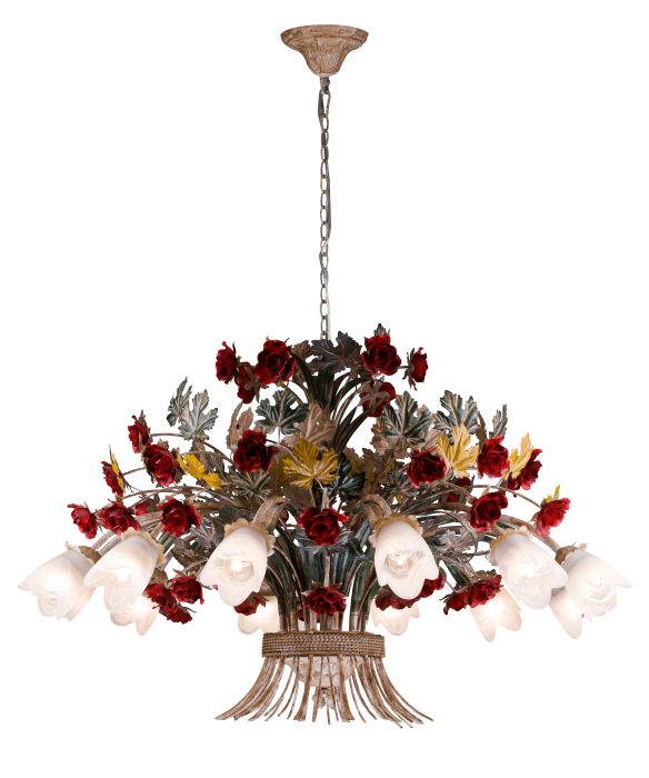Люстра подвесная Lucia Tucci Fiori di rose 1760.12
