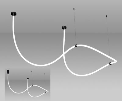 Светильник подвесной Kink Light 08031-400,19 RGB
