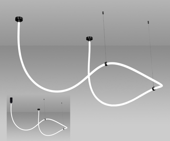 Светильник подвесной Kink Light 08031-400,19 RGB