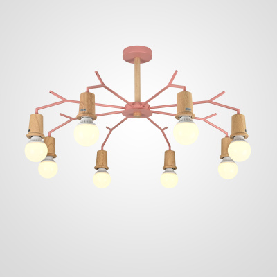 Потолочная люстра LES COLOR D95 Pink ImperiumLoft