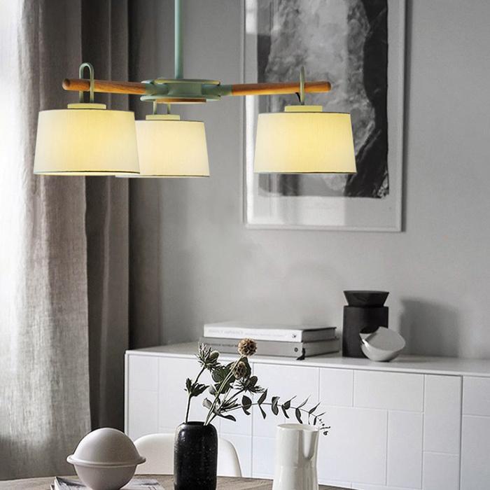 Потолочная люстра на штанге EVEN 6 Gray ImperiumLoft