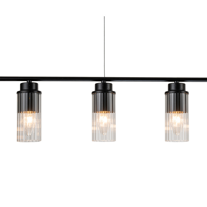 Потолочная люстра на штанге REVERSE ESCADA 2100/5P Black