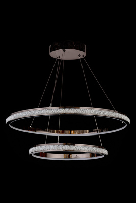 Подвесная люстра Leon Aida LE7707/800-2K Black Chrome