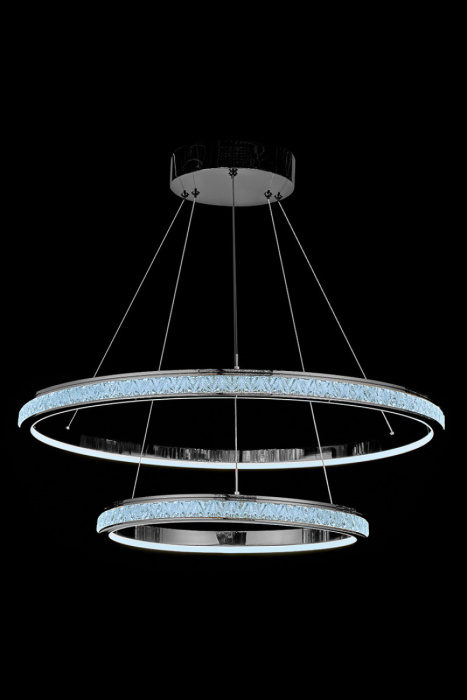 Подвесной светильник Leon Aida LE7707/800-2K Black Chrome