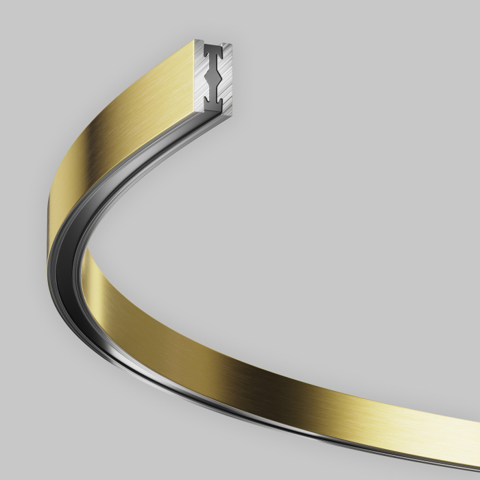 Шинопровод полукруг Maytoni Busbar trunkings Flarity TRX154-SR-D800-BS