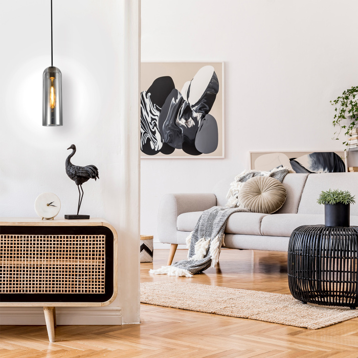 Подвесной светильник DAMASK ESCADA 10195/1S Smoke