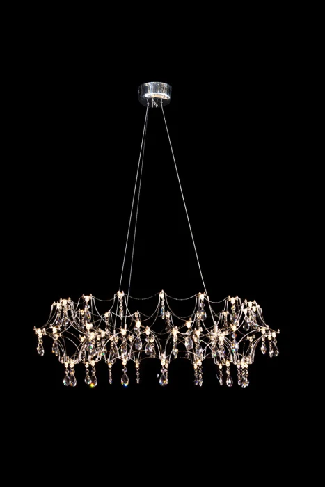 Подвесная люстра Leon Thea LE3035/800 CH/TR