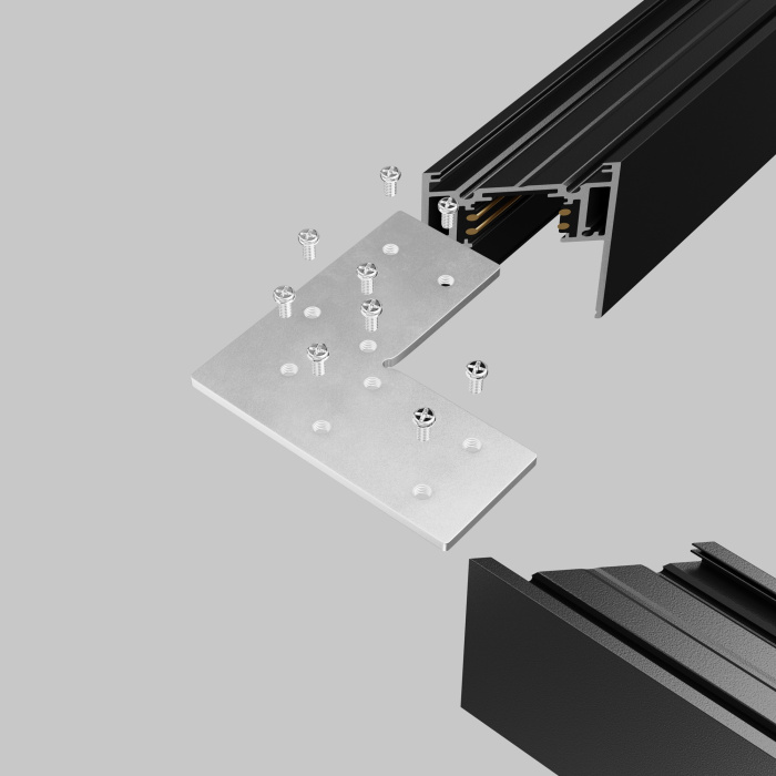 Соединитель угловой для накладного шинопровода Maytoni TRA010CL-21