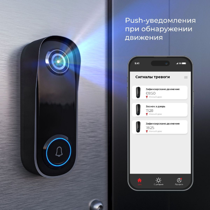 Видеозвонок Умный дом Elektrostandard Wf 4690389212413