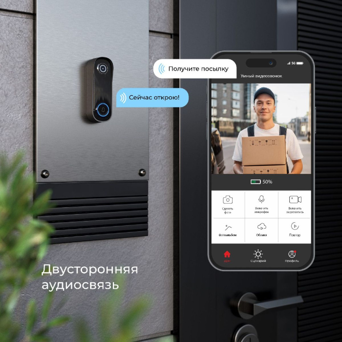 Видеозвонок Умный дом Elektrostandard Wf 4690389212413